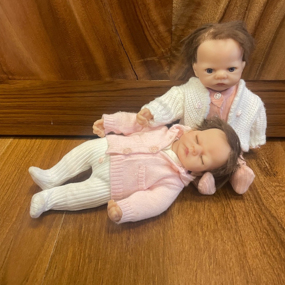 Ashton Drake sleeping twins 11”